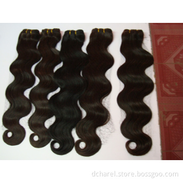 100% Virgin Malaysian Brazilian Human Hair Extension --Body Wave Weft 18inch (WHH-SBW--001)